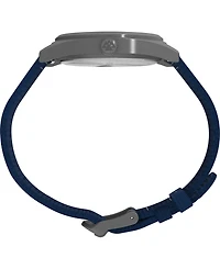 Timex Men's Quartz Analog Blue eco-conscious Fabric Watch, 39mm