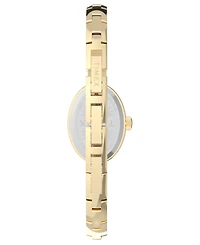 Timex Women's Quartz Analog Gold-Tone Stainless Steel Watch, 19mm