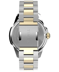 Timex Men's Quartz Analog Two-Tone Stainless Steel Watch, 45mm