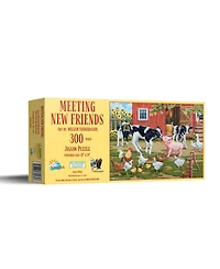 SunsOut Meeting New Friends 300 piece Jigsaw Puzzle for Adults