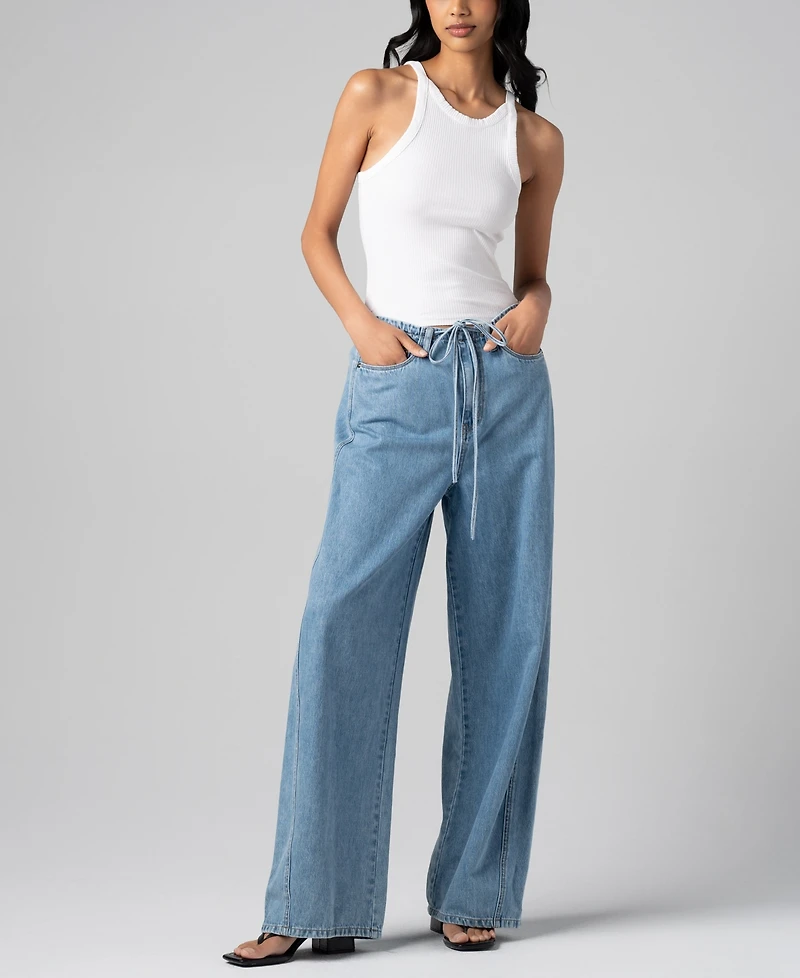Blank Nyc Women's Low-Rise Baggy Fit Jeans - Passing Time