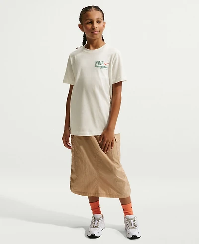 Nike Girls' 7-16 Spring-Themed Print Short-Sleeve T-Shirt