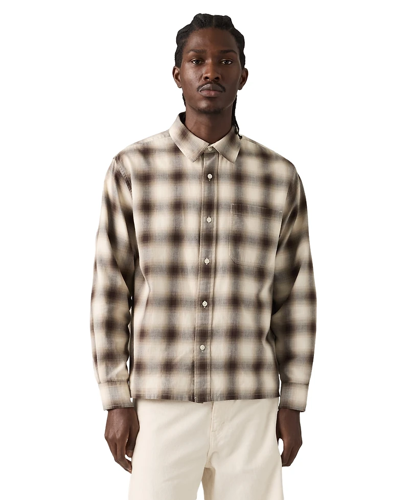 Levi's Men's Duboce Boxy Regular-Fit Overshirt