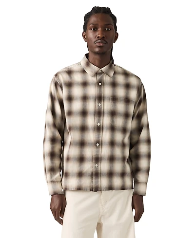 Levi's Men's Duboce Boxy Regular-Fit Overshirt