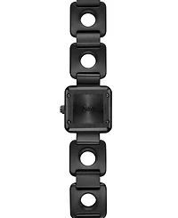 Jbw Chasm Swiss Quartz Black Stainless Steel Watch 22mm