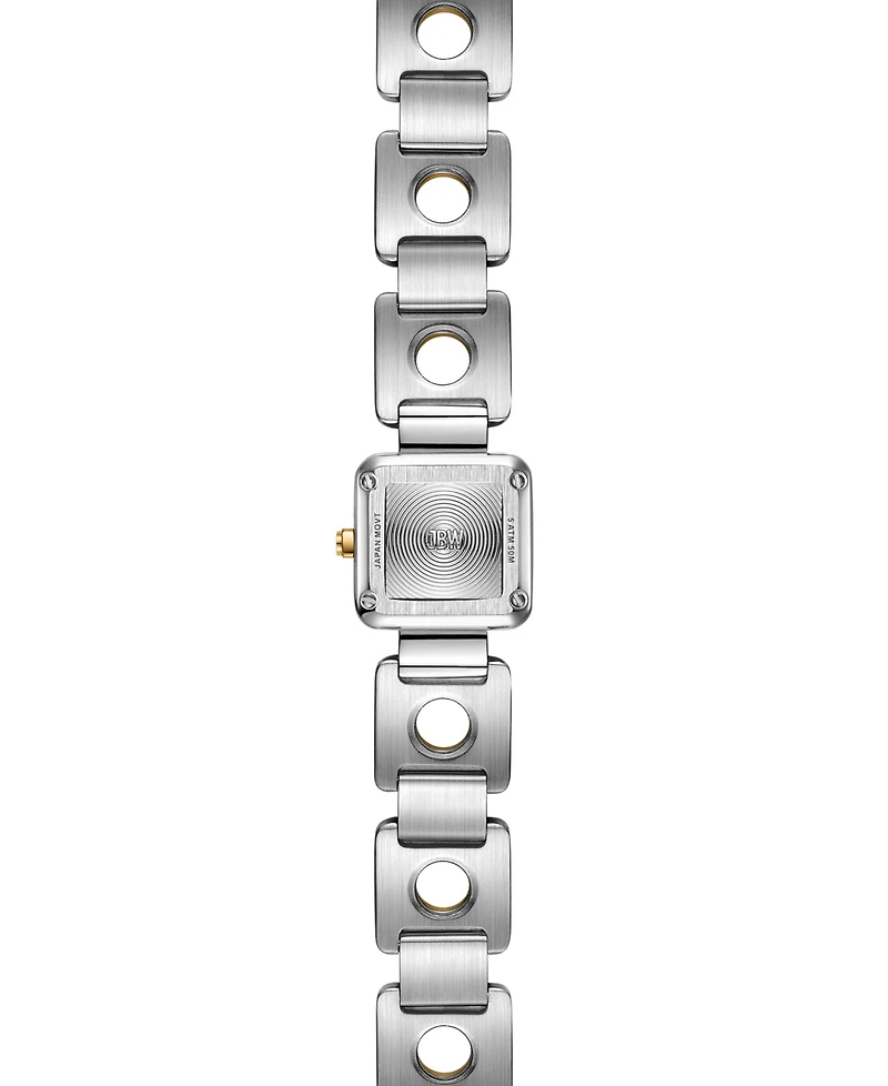 Jbw Chasm Japan Quartz 18k Gold-Plated and Stainless Steel Watch 18mm