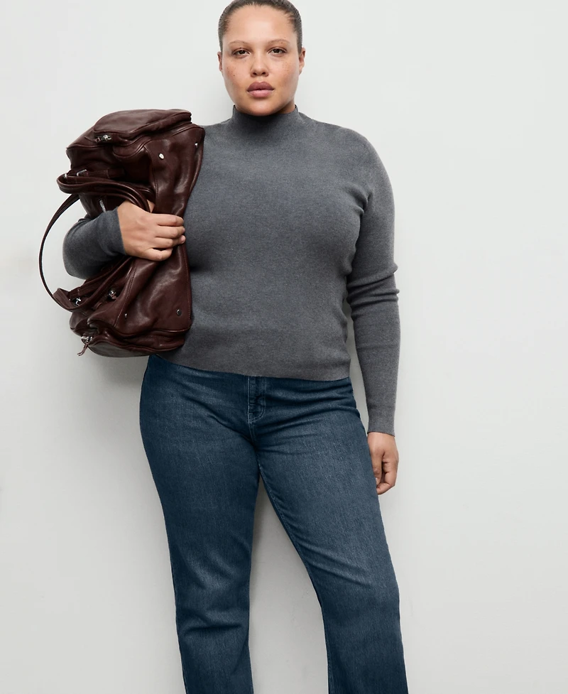 Mango Women's Fiona Flared Mid-Rise Jeans