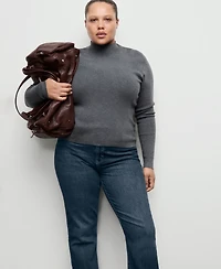 Mango Women's Fiona Flared Mid-Rise Jeans