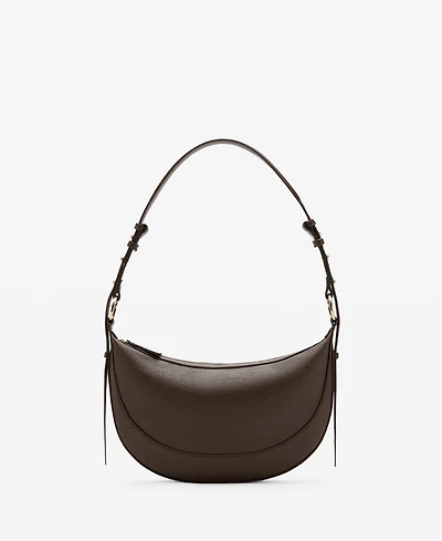 Mango Women's Oval Shoulder Bag