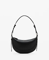 Mango Women's Oval Shoulder Bag