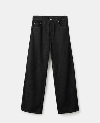 Mango Women's Low-Rise Barrel Jeans
