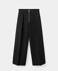 Mango Women's Zipper Pleated Pants