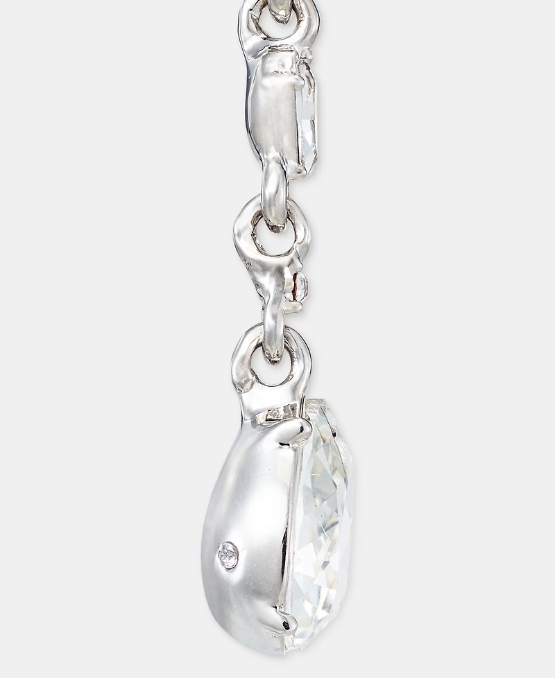 Givenchy Crystal Linear Drop Earrings