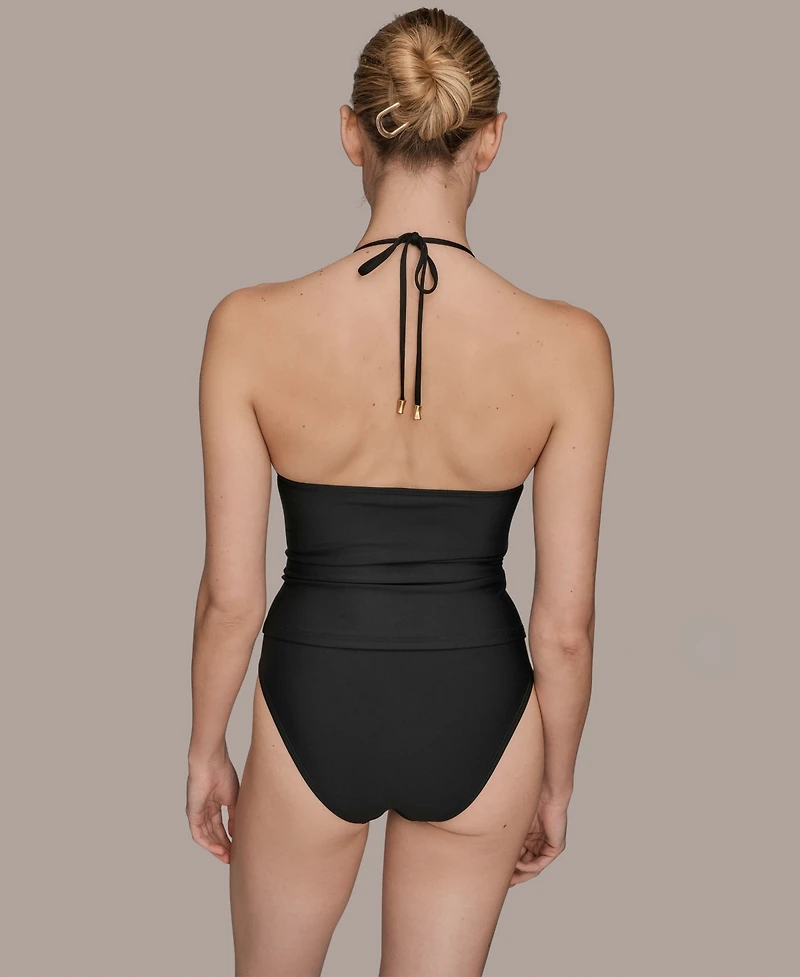 Donna Karan Women's Halter Neck Tankini
