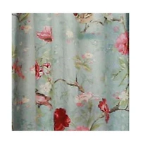 Ellis Curtain Balmoral Floral Print Tailored Panel Curtain 48-Inch-by-63-Inch