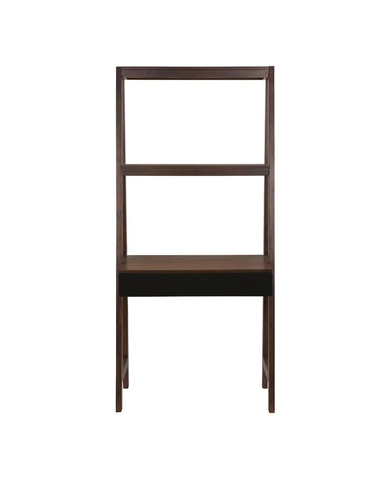 Streamdale 32x20x68" Ladder Desk, Ladder Style Display Shelf
