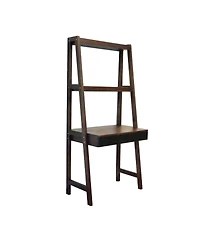 Streamdale 32x20x68" Ladder Desk, Ladder Style Display Shelf