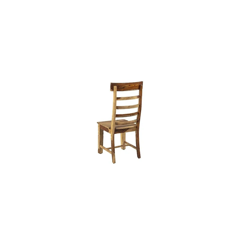 Porter Design Taos Solid Sheesham Wood Ladderback Dining Chair