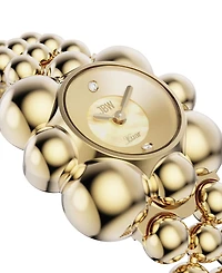 Jbw Men's Atmosphere Swiss Quartz 18k Gold-Plated Stainless Steel Watch, 30mm