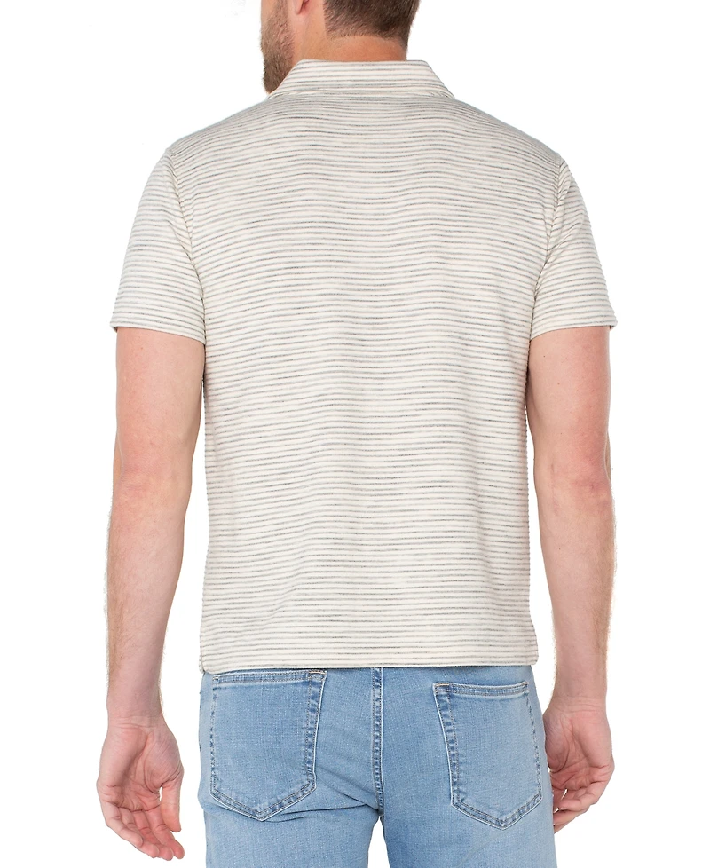 Liverpool Los Angeles Men's Short-Sleeve Regular-Fit Polo Shirt