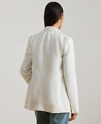 Lauren Ralph Women's Double-Breasted Twill Blazer