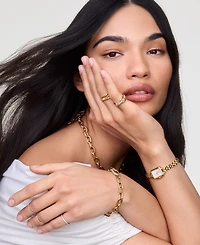 Daniel Wellington Women's Analog Rose Gold-Tone Stainless Steel Watch