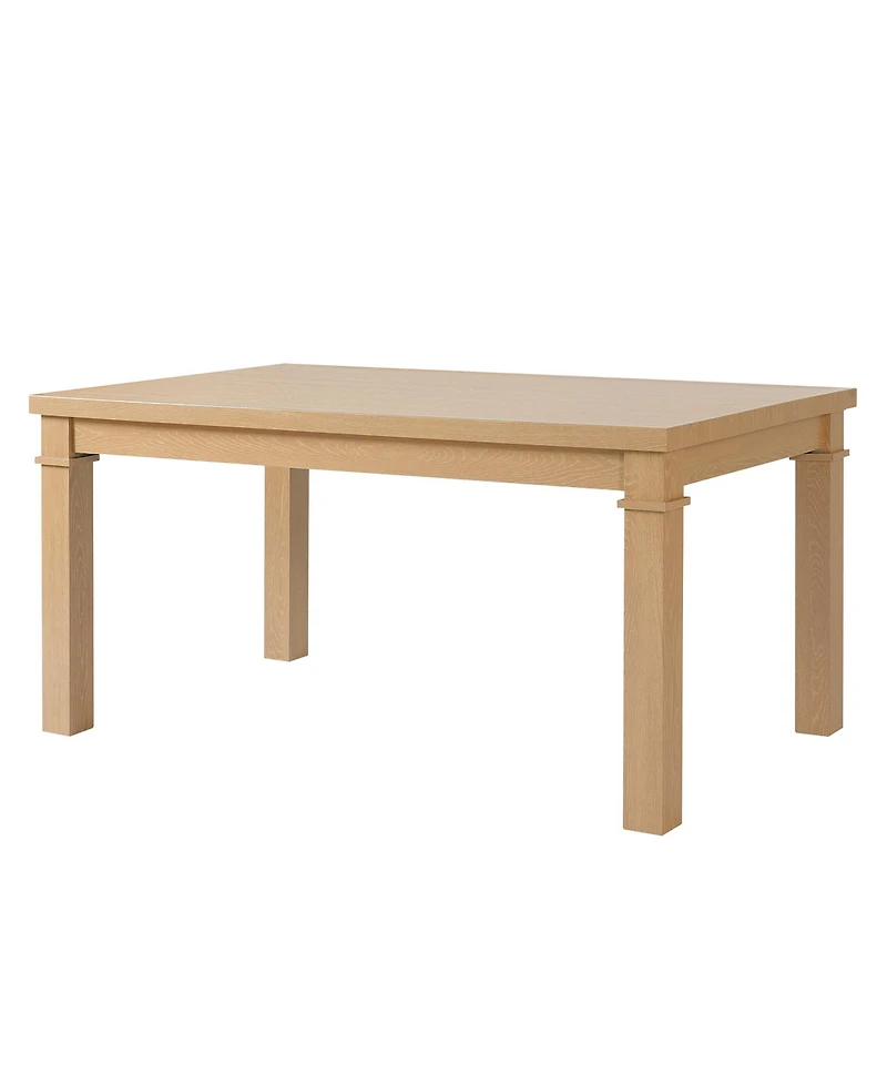 Streamdale Furniture Modern 6-Piece Dining Set: Table, 4 Chairs & Bench