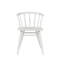 Jofran Fitz Traditional Solid Wood Curved Back Spindle Dining Chair (Set of 2