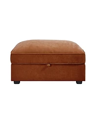 Streamdale Ottoman -chenille-Orange