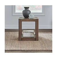 Liberty Furniture Broadmore Living Room Square Chairside Table