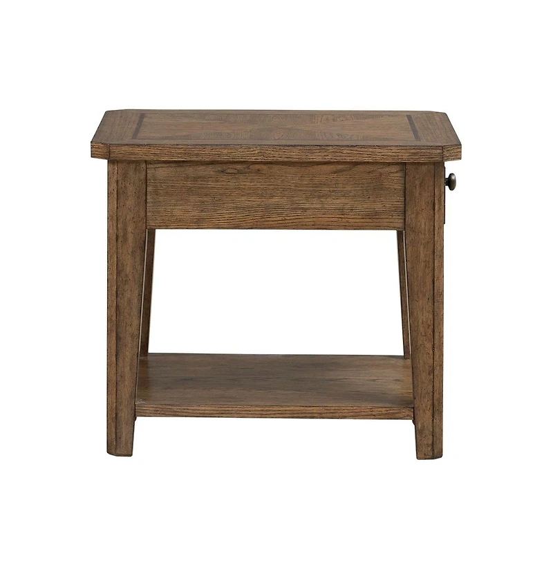 Liberty Furniture Carolina Park End Table for Living Room