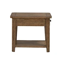 Liberty Furniture Carolina Park End Table for Living Room
