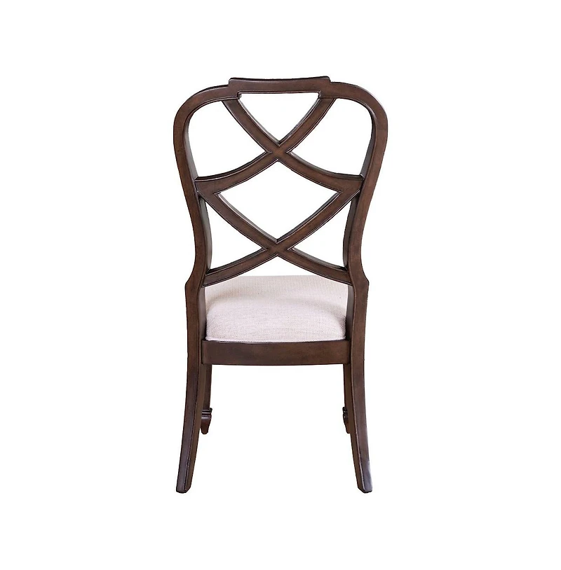 Liberty Furniture Provence Park Wood Back Side Chair for Dining Room - Set of 2