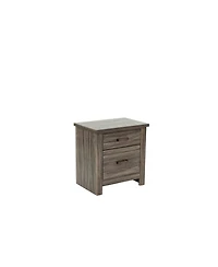 Streamdale Furniture Streamdale Nightstand In Oak