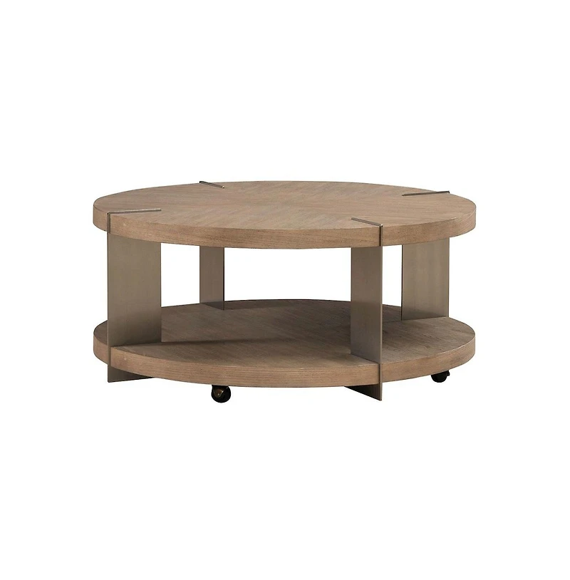Liberty Furniture Harlow Living Room Round Cocktail Table