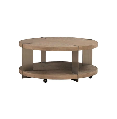 Liberty Furniture Harlow Living Room Round Cocktail Table
