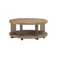 Liberty Furniture Harlow Living Room Round Cocktail Table