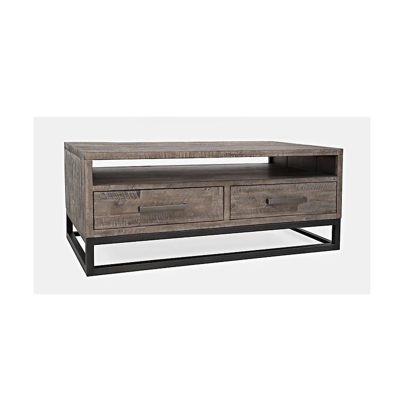 Jofran East Hampton Distressed 48" Solid Wood Coffee Table