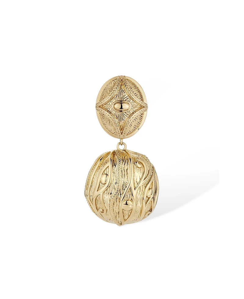 Retro Chic Amulet Eye Earrings