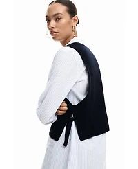 Desigual Women's Shirt with detachable vest