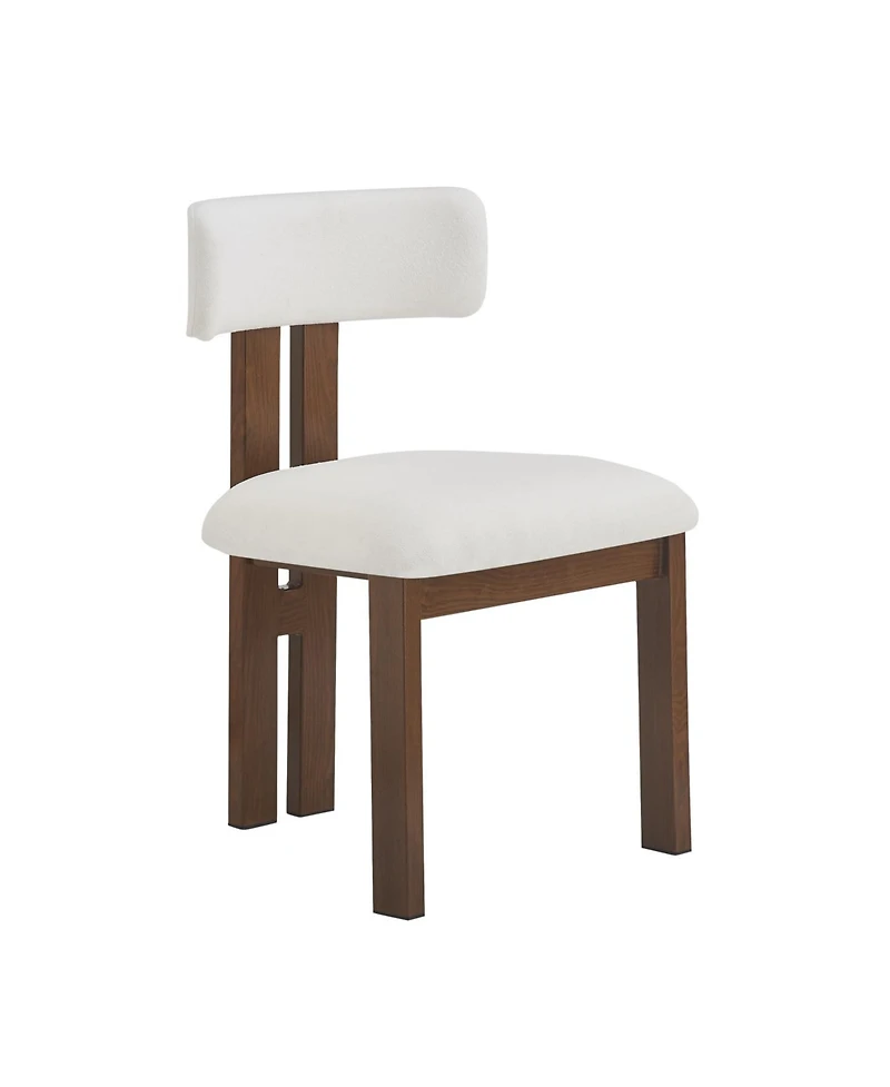 Streamdale Furniture 3-Piece Dining Set: Round Table & 2 Upholstered Chairs