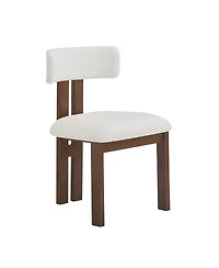 Streamdale Furniture 3-Piece Dining Set: Round Table & 2 Upholstered Chairs