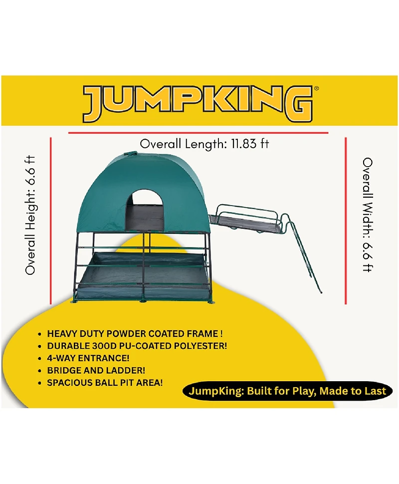 JumpKing Climbing Den & Bridge Attachment