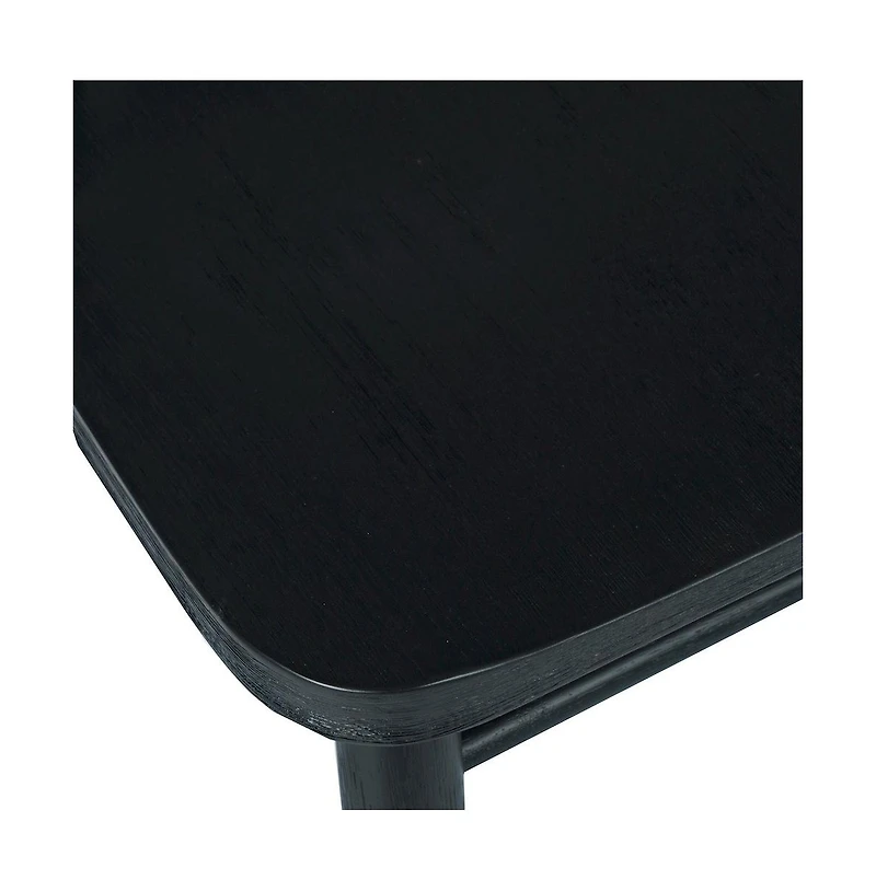 Jofran Fitz Traditional Solid Wood Curved Back Spindle Dining Chair (Set of 2