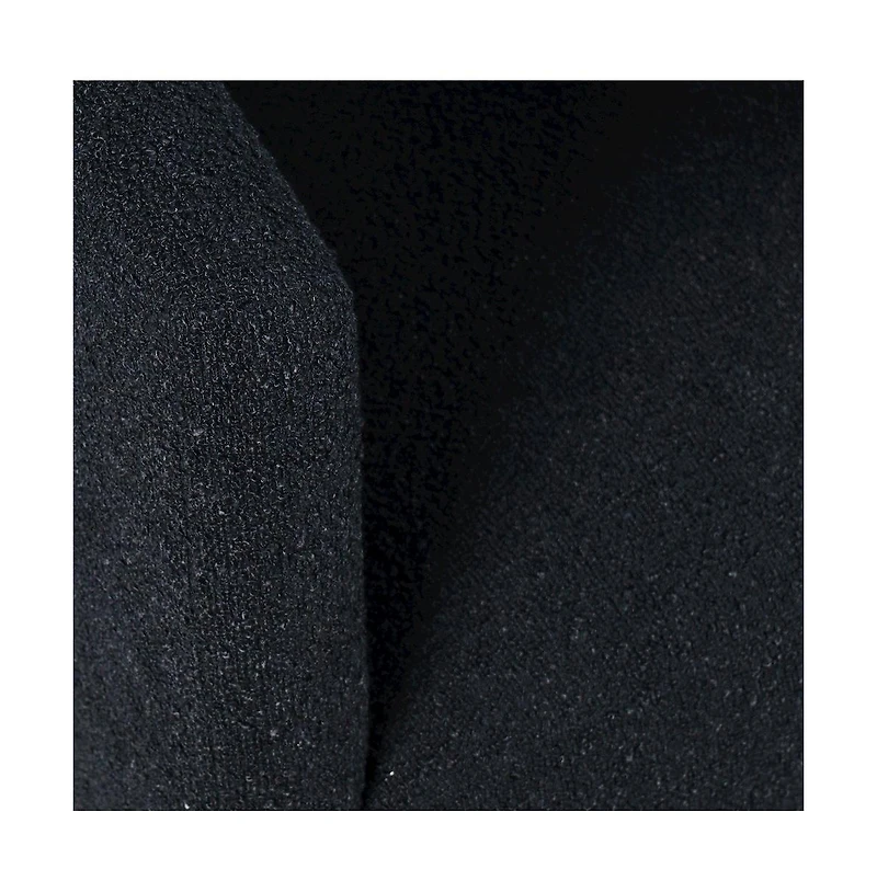 Jofran Sven Modern Contemporary Upholstered Three-Leg Curved Back Dining Chair