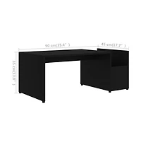 vidaXL Engineered wood Coffee Table