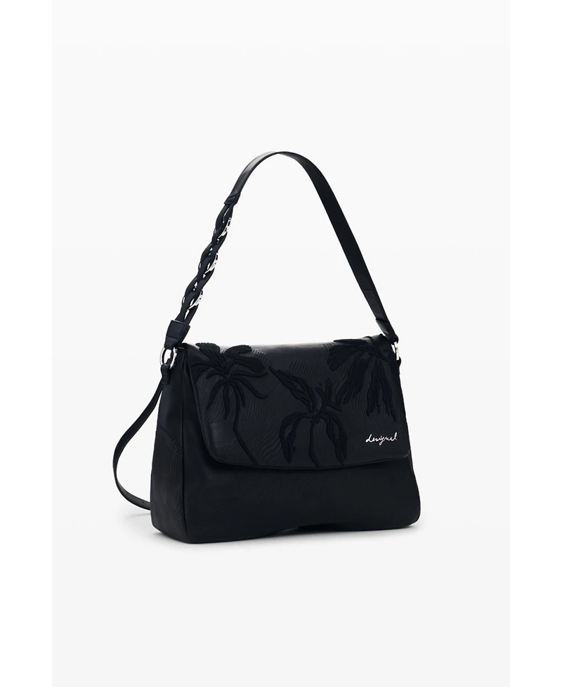 Desigual Women's Medium backpack with embroidered charms