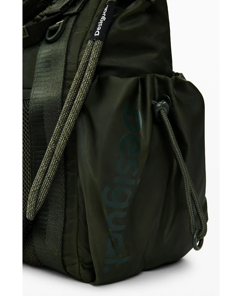 Desigual Women's Waxed multiposition backpack