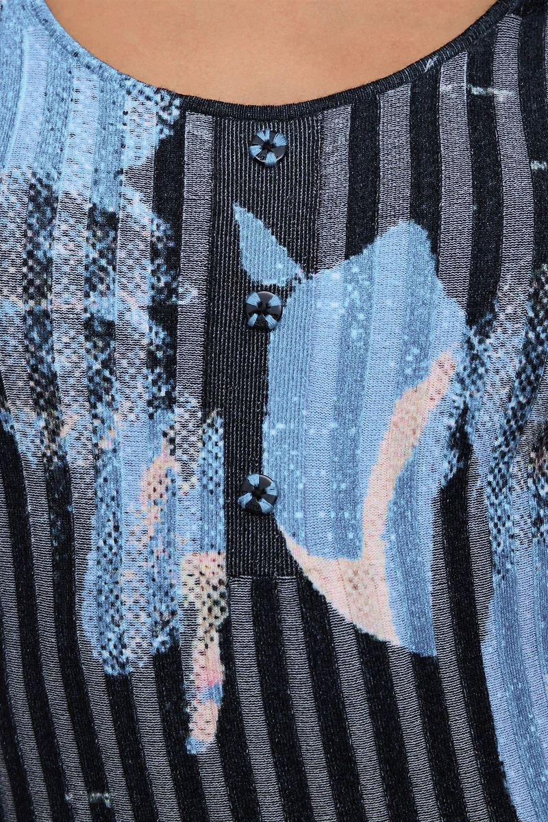 Desigual Women's Midi pleated dress