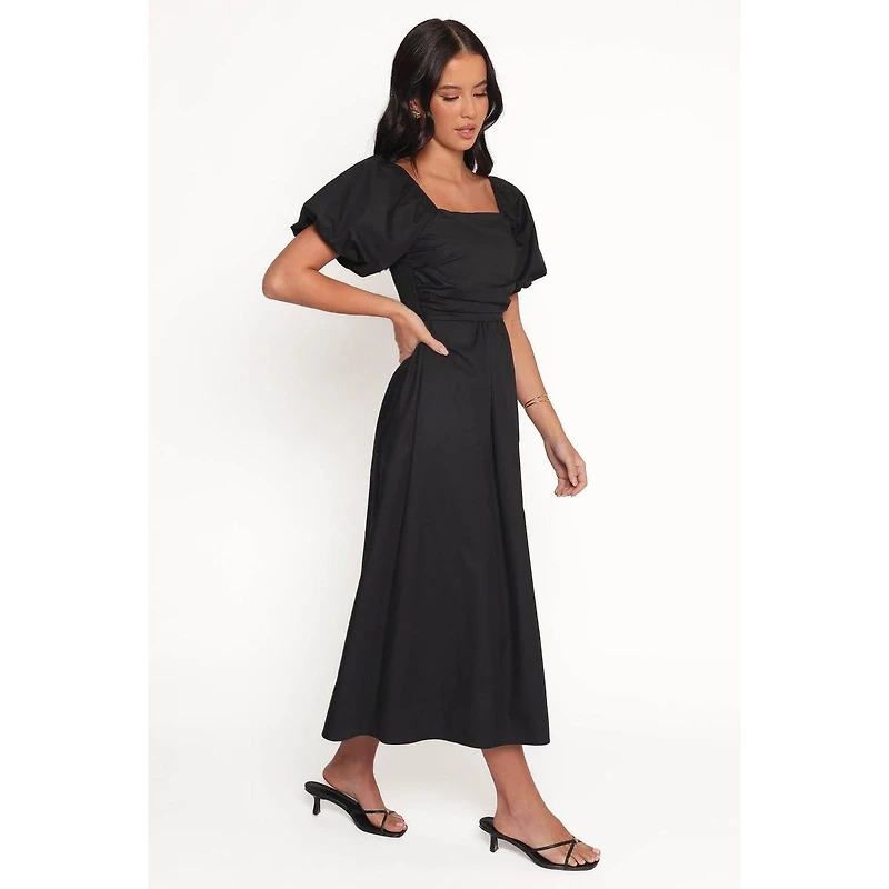 Petal and Pup Women's Clo Puff Sleeve Midi Dress